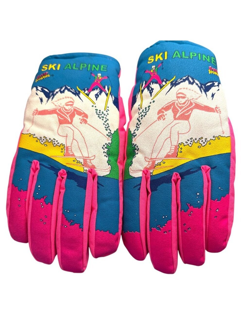 Freezy Freakies Ski Gloves Small Womens Neon Pink Color Changing Magic